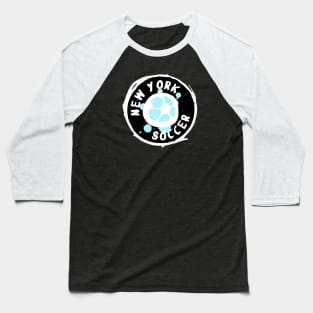 New York Soccer 03 Baseball T-Shirt